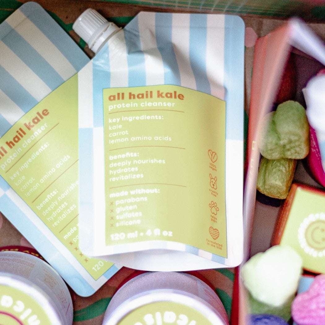 All Hail Kale Protein Cleanser