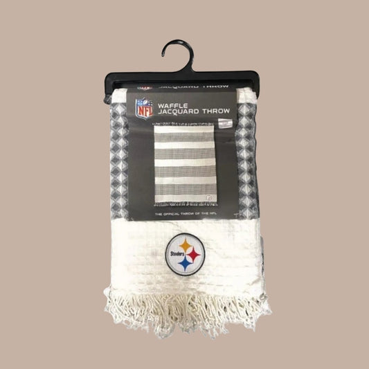 Nfl Pittsburgh Steelers Jacquard Throw-Box Builder Item-KINSHIP-KINSHIP GIFT