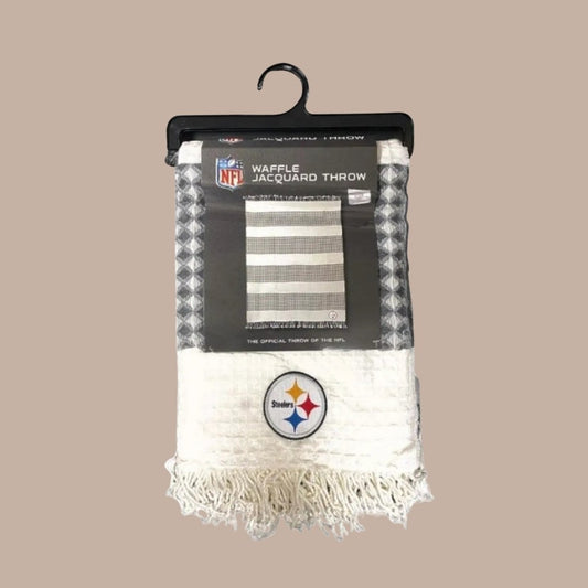 Nfl Pittsburgh Steelers Jacquard Throw