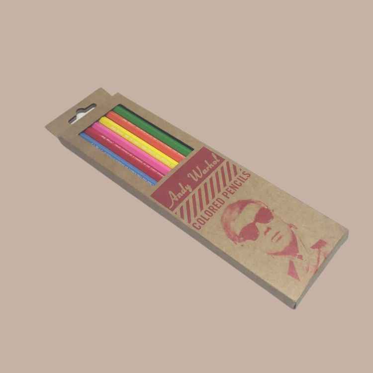 Andy Warhol Colored Pencils