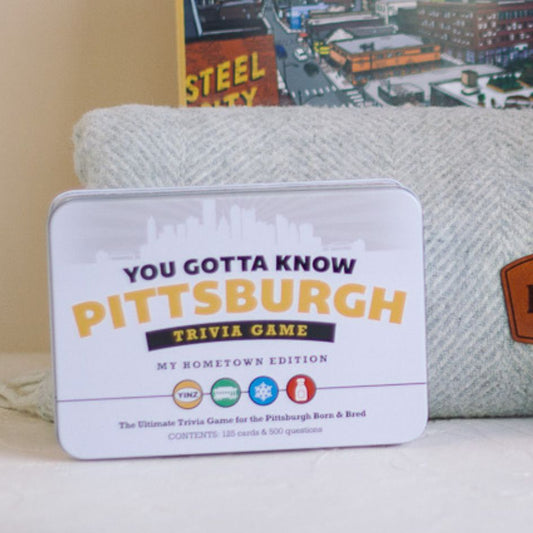 You Gotta Know Pittsburgh Hometown - Trivia Game-Box Builder Item-You Gotta Know Games-KINSHIP GIFT