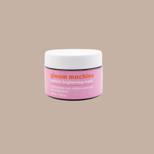 Gleam Machine Brightening Turmeric Mask-Box Builder Item-Happy Plant Botanicals-KINSHIP GIFT