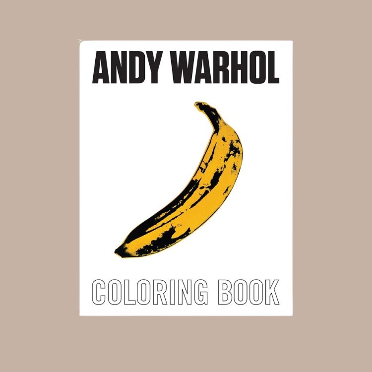 Andy Warhol Coloring Book