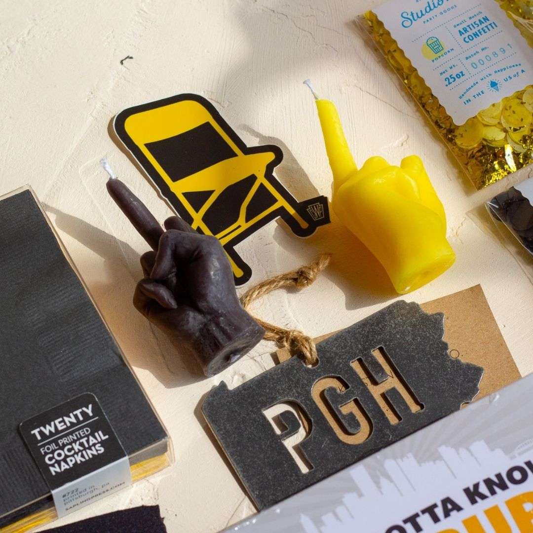 Pgh in Pennsylvania Steel Ornament