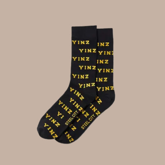 Steel City YINZ Socks-Box Builder Item-Steel City-KINSHIP GIFT