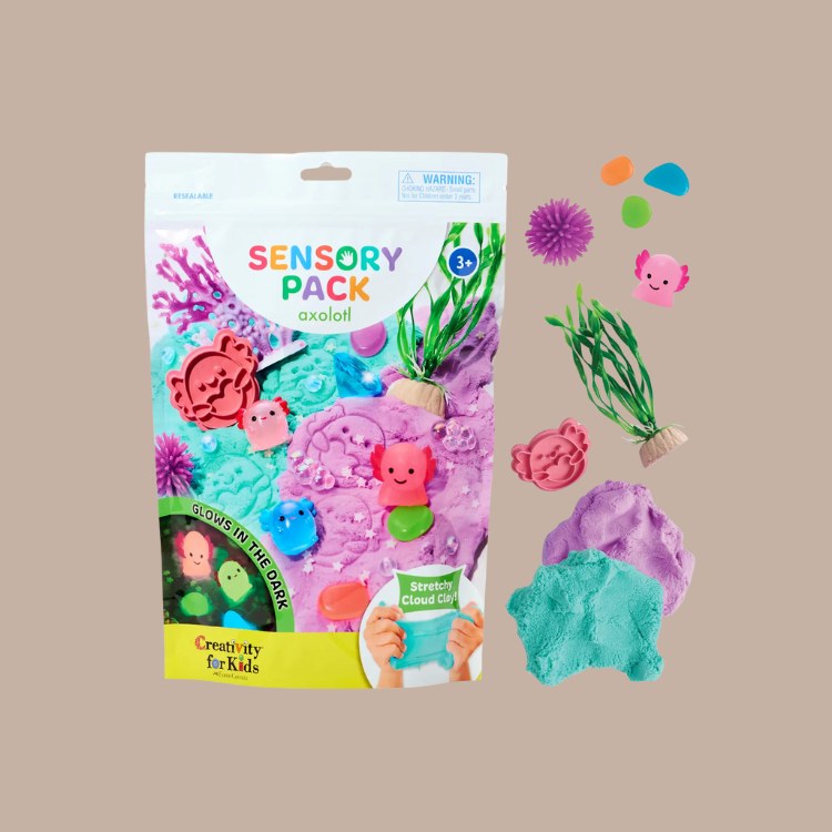Sensory Pack Axolotl Play Kit For Kids