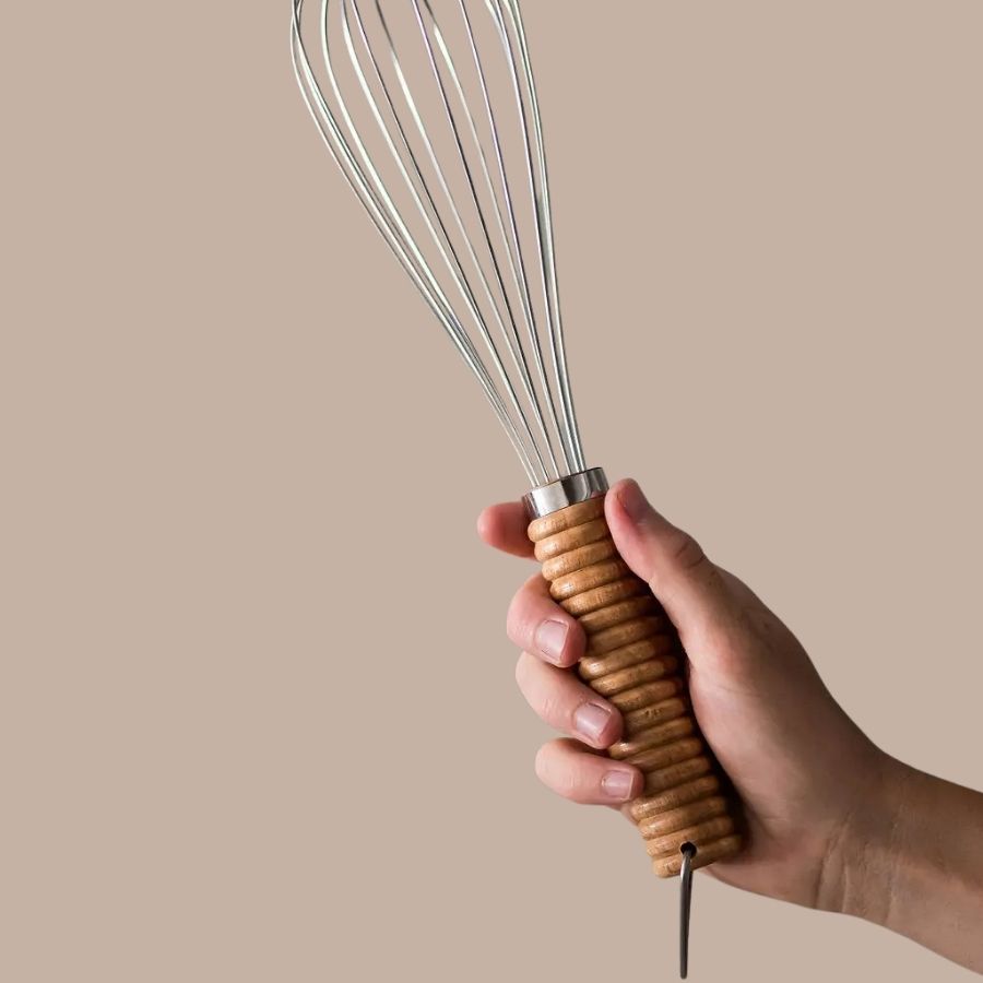 Whisk with Wooden Handle