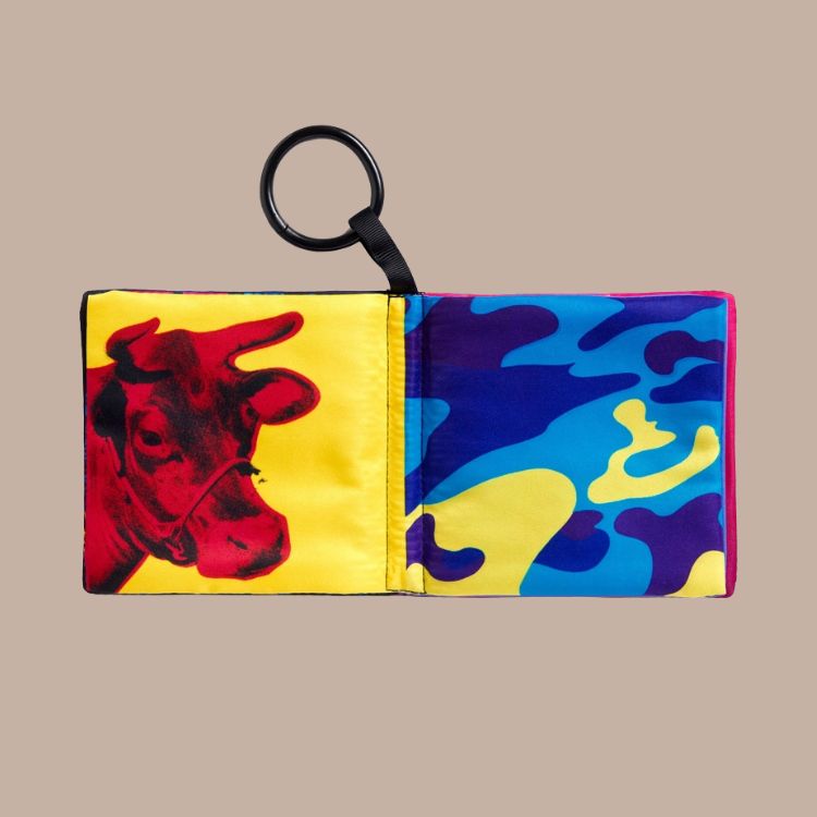 Andy Warhol Crinkle Fabric Stroller Book