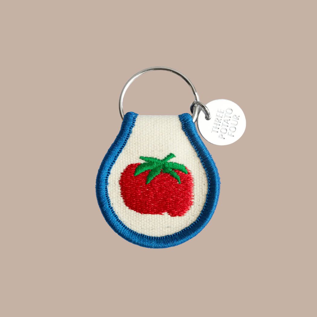 Tomato Patch Keychain
