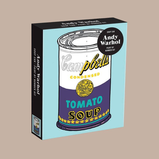 Andy Warhol Soup Can Paint By Number Kit