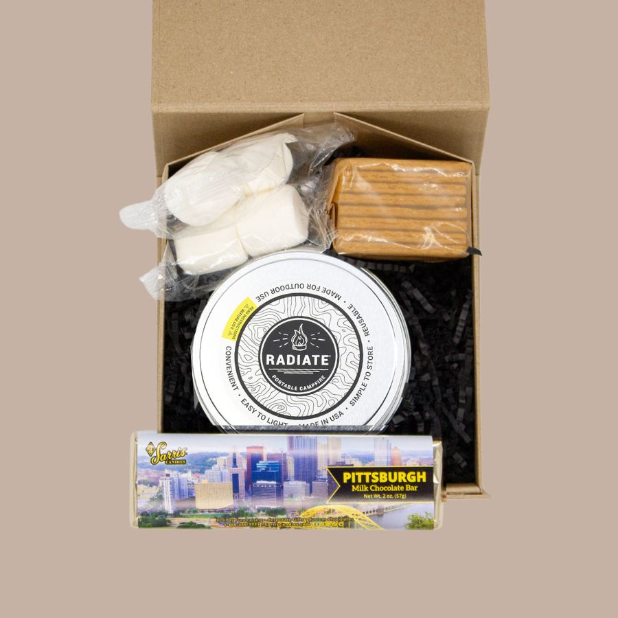 Mini Personal Fire Pit - Radiate - Classic 4 inch mini-Box Builder Item-Nikki Duke-KINSHIP GIFT
