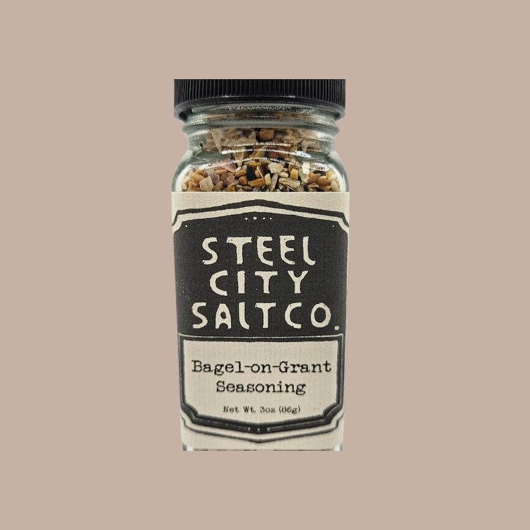 Bagel on Grant Everything Seasoning Blend (Large Bottle)-Box Builder Item-Steel City Salt-KINSHIP GIFT