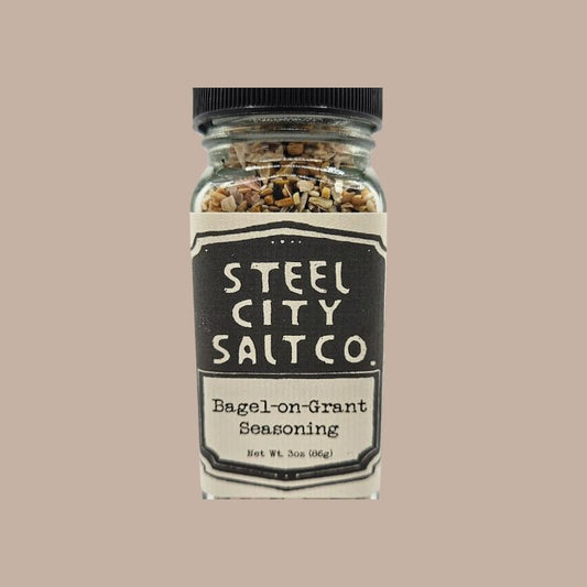 Bagel on Grant Everything Seasoning Blend (Large Bottle)-Box Builder Item-Steel City Salt-KINSHIP GIFT