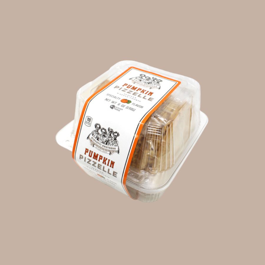 Pumpkin Pizzelles