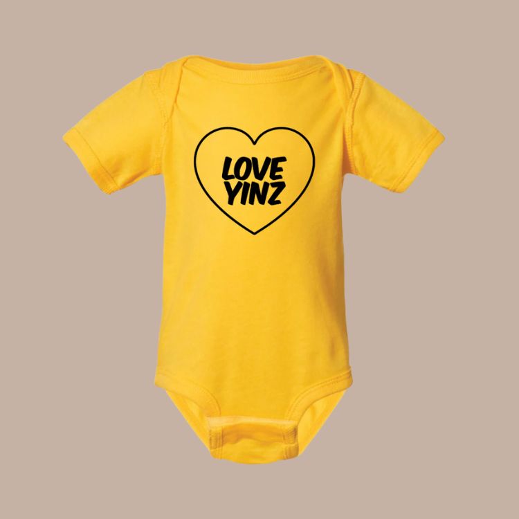 Love Yinz Baby Onesie