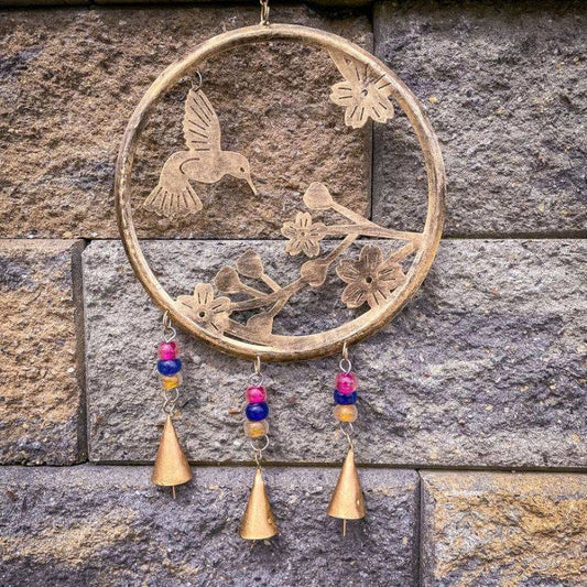 Hummingbird's Garden Wind Chime