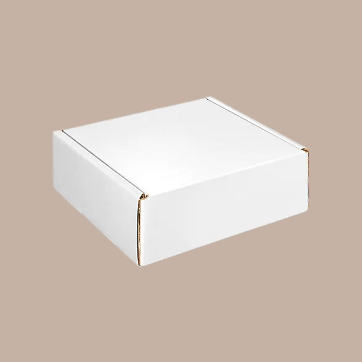 PACKAGING: Packed directly into white mailer box with white shredded paper-Box Builder Item-KINSHIP PACKAGING-KINSHIP GIFT