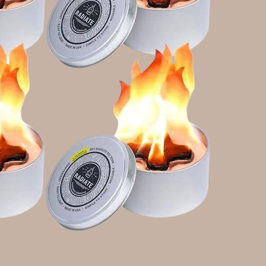 Mini Personal Fire Pit - Radiate - Classic 4 inch mini