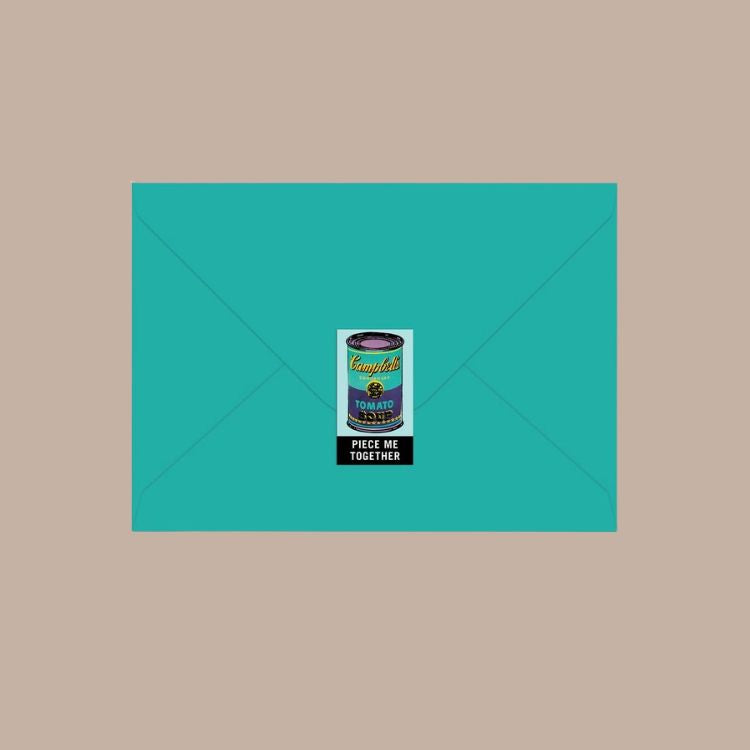 Andy Warhol Soup Can Greeting Card Puzzle