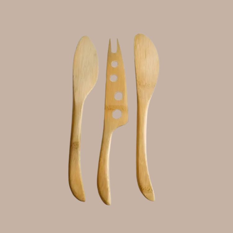 Charcuterie Bamboo Cheese Knife Set