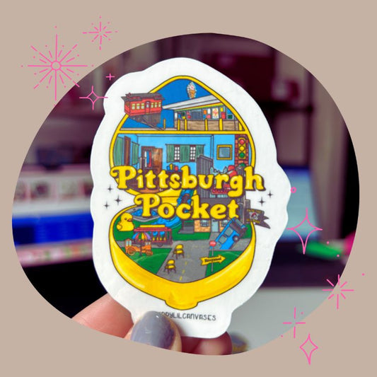 Pittsburgh Pocket Sticker