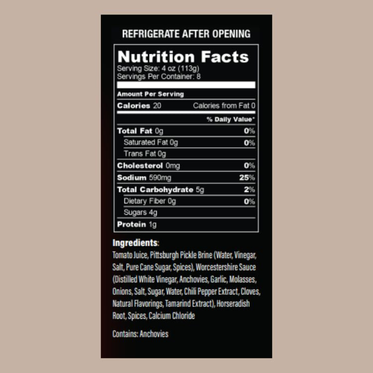 Briney Mary Mix (32 oz)