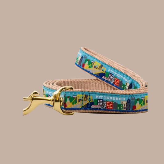 Pittsburgh Skyline Dog Leash/Lead