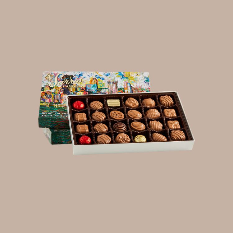 Pittsburgh Skyline Milk Chocolate Assortment