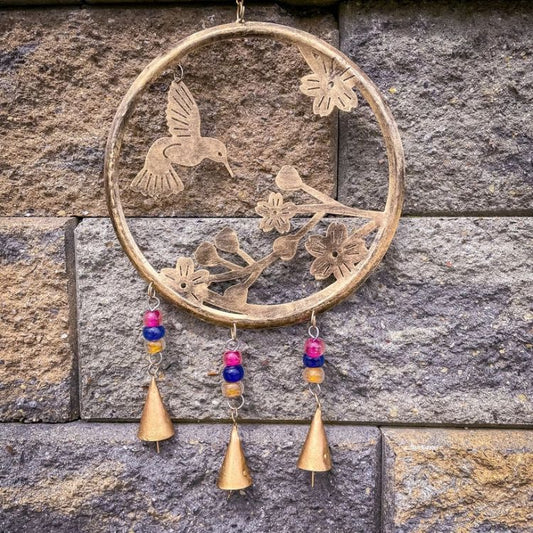 Hummingbird's Garden Wind Chime