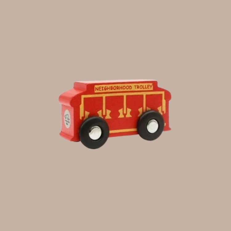 Mister Rogers' Neighborhood Trolley-Pepperell Toys-KINSHIP GIFT