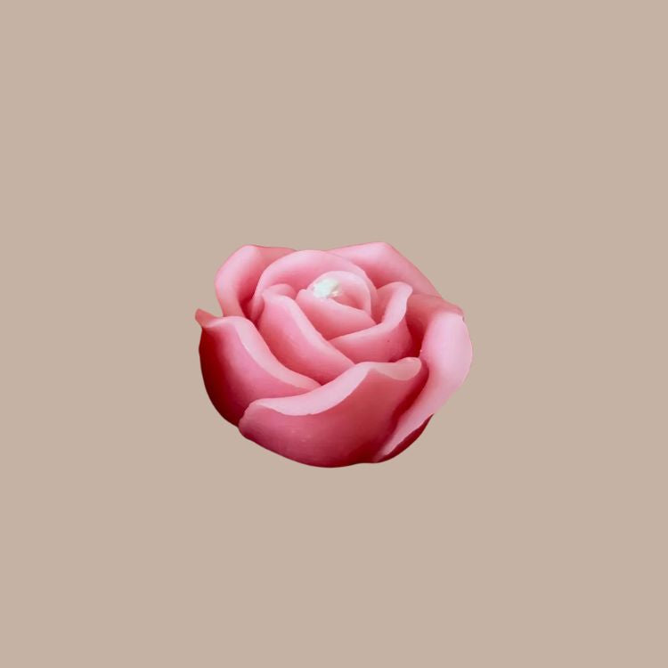 Pink Rose Candle