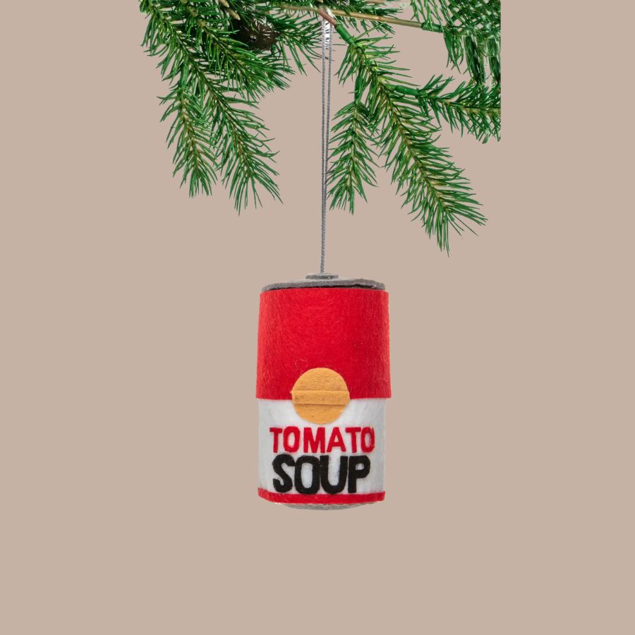 Tomato Soup Felt Ornament