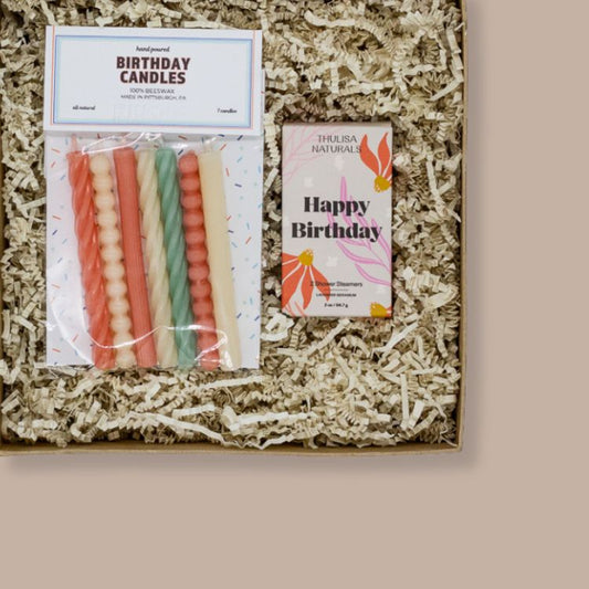 Beeswax Birthday Candles