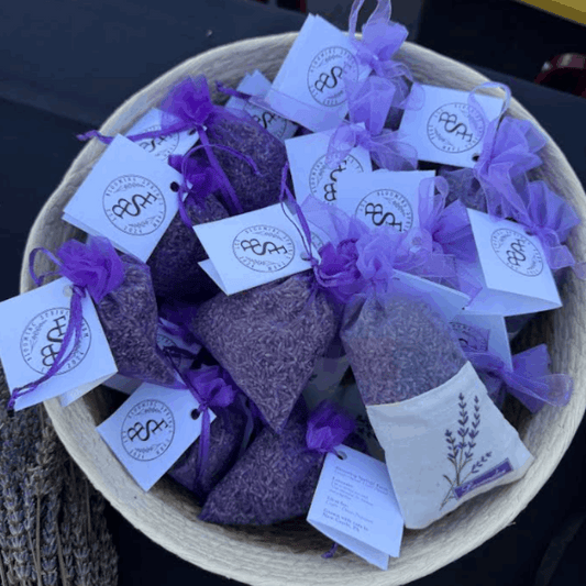 Lavender Organza Sachet Bags