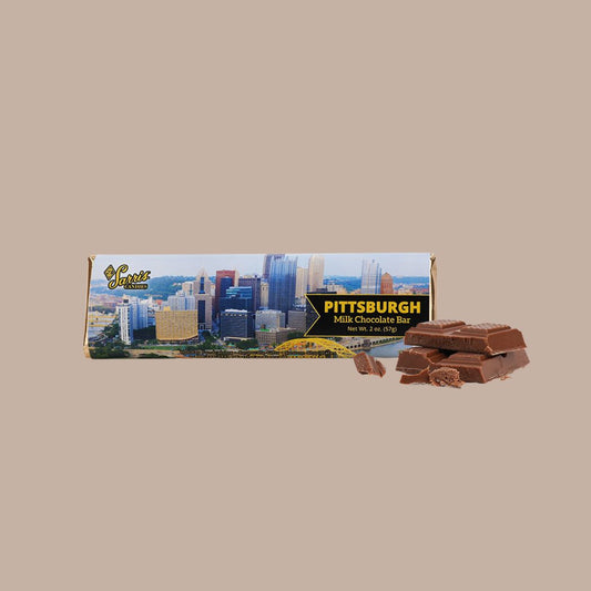 Sarris Pittsburgh Scene Chocolate Bars-Box Builder Item-Sarris Candies-Milk Chocolate-KINSHIP GIFT