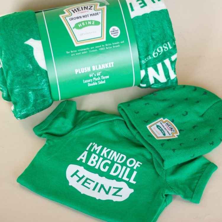 "I'm kind of a big dill" Heinz Pickle Baby Onesie