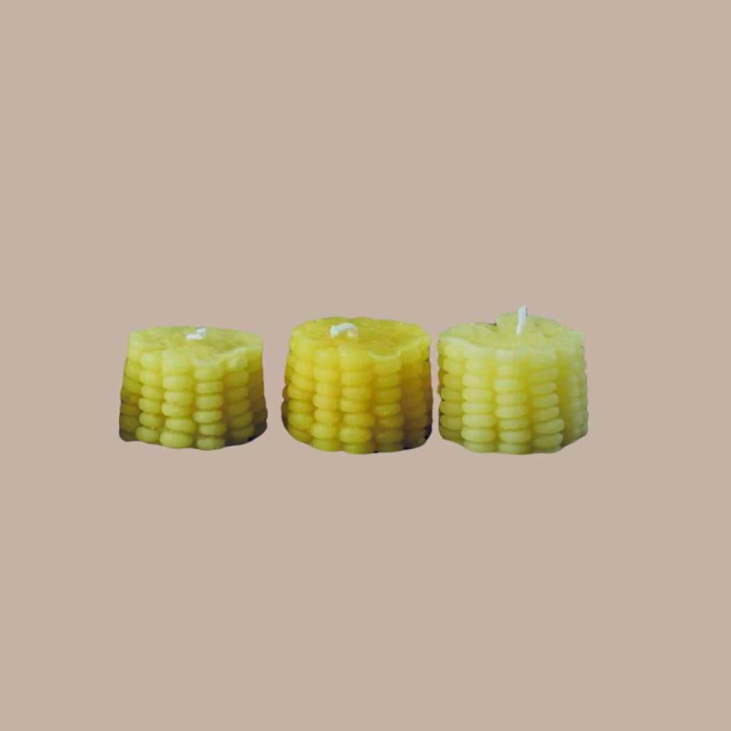 Mini Corn Cob Candle-Box Builder Item-Wicksburgh-KINSHIP GIFT