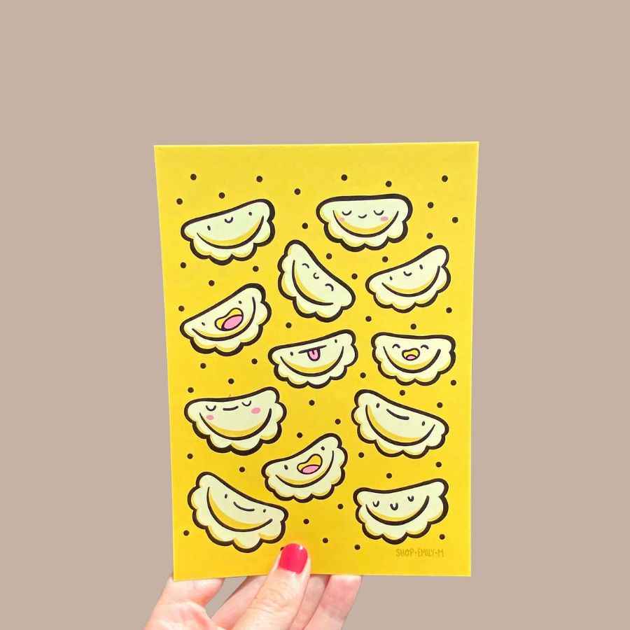 Pierogi Pals Print