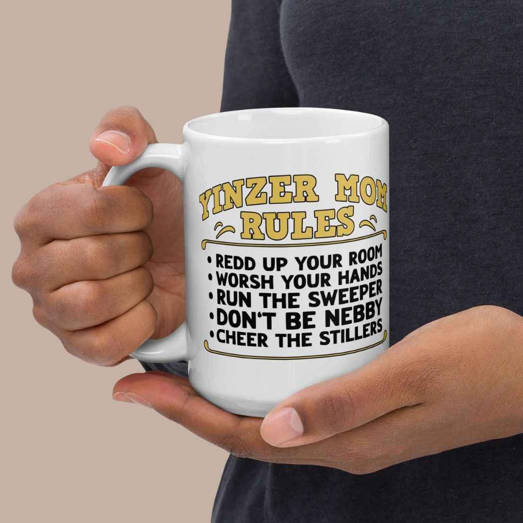 Yinzer Mom Rules Mug