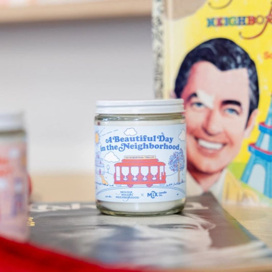 A Beautiful Day in the Neighborhood Candle - Apple Trees