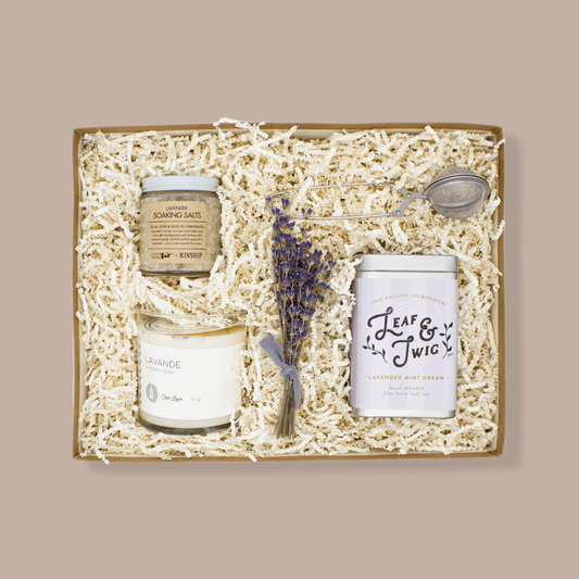 Relaxing Lavender Gift Box - KINSHIP GIFT