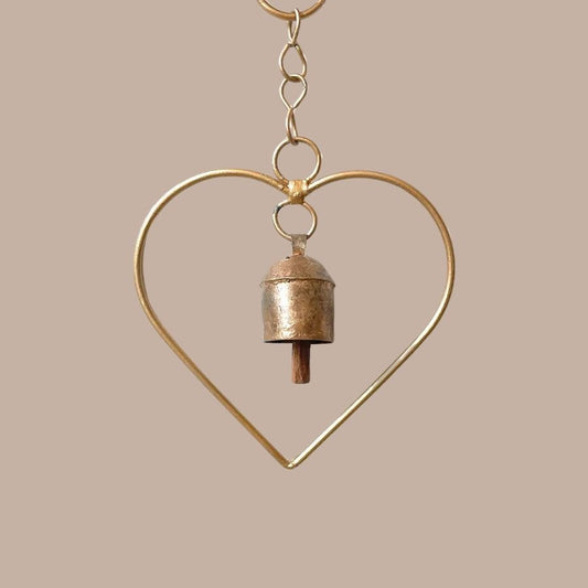 Mini Heart Wind Chime-Box Builder Item-Mira Fair Trade-KINSHIP GIFT