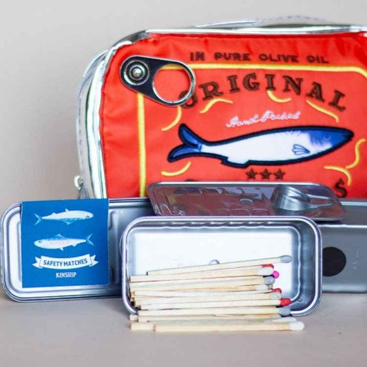 Sardine Tin of Safety Matches