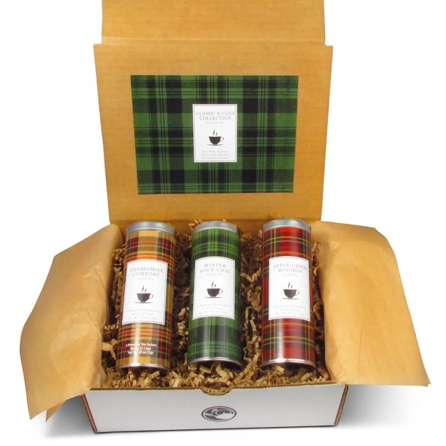 Classic & Cozy Herbal Tea Collection-Box Builder Item-The Tea Can Company-KINSHIP GIFT