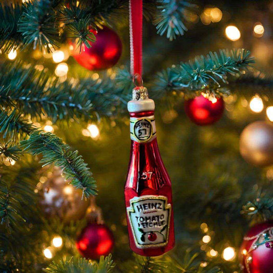 Heinz Ketchup Glass Ornament