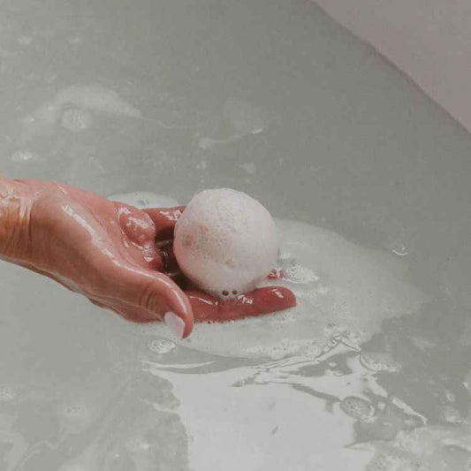 Wildflowers and Salt Bath Bomb