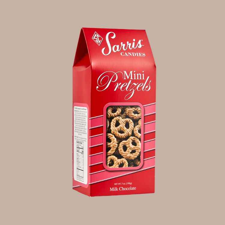 Mini Milk Chocolate Covered Pretzels