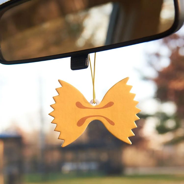 Farfalle Bowtie Pasta Air Freshener - Lemon Scent