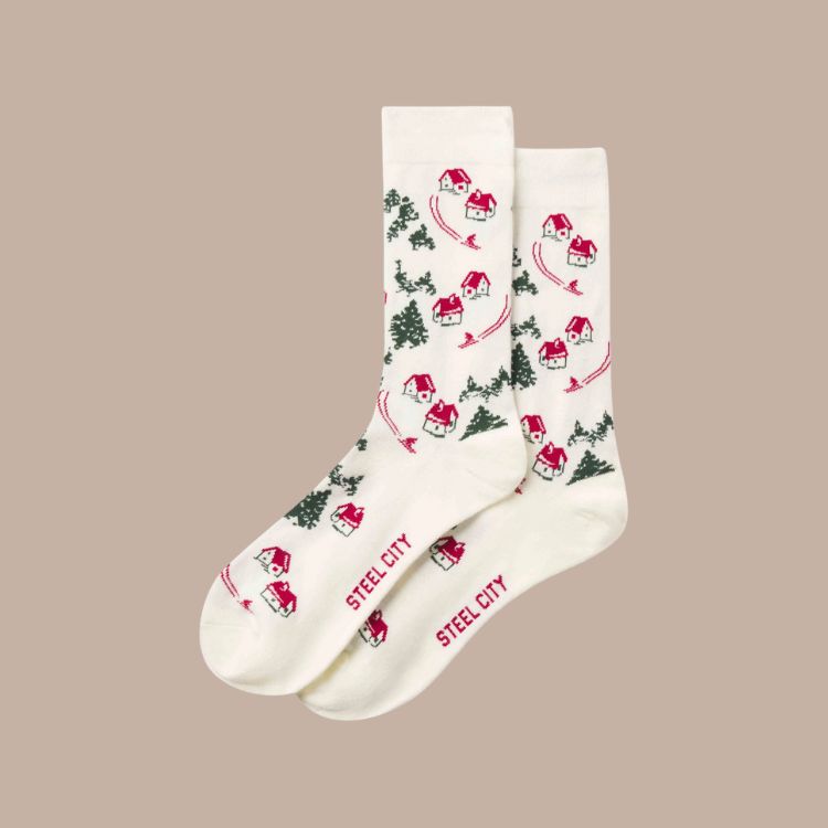 Steel City Cabin Socks