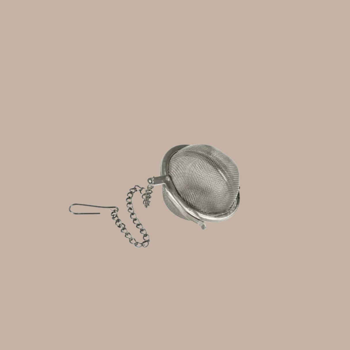 Silver Tea Strainer Ball - KINSHIP GIFT - Box Builder Item - KINSHIP GIFT - coffee/tea, kinship gift, LDT:GW:RESTRICT, Warm & Cozy - Pittsburgh - gift - boxes - gift - baskets - corporate - gifts - holiday - gifts